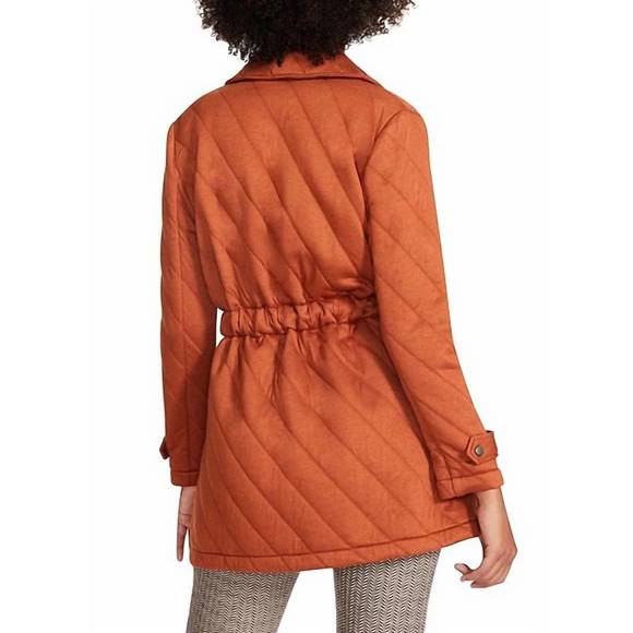 NEW STEVE MADDEN kennedy jacket in mocha bisque - Picture 2 of 3